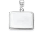FJC Finejewelers 14k White Gold Co State Charm Bail Only