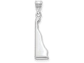FJC Finejewelers 14k White Gold De State Charm Bail Only