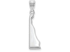 FJC Finejewelers 14k White Gold De State Charm Bail Only