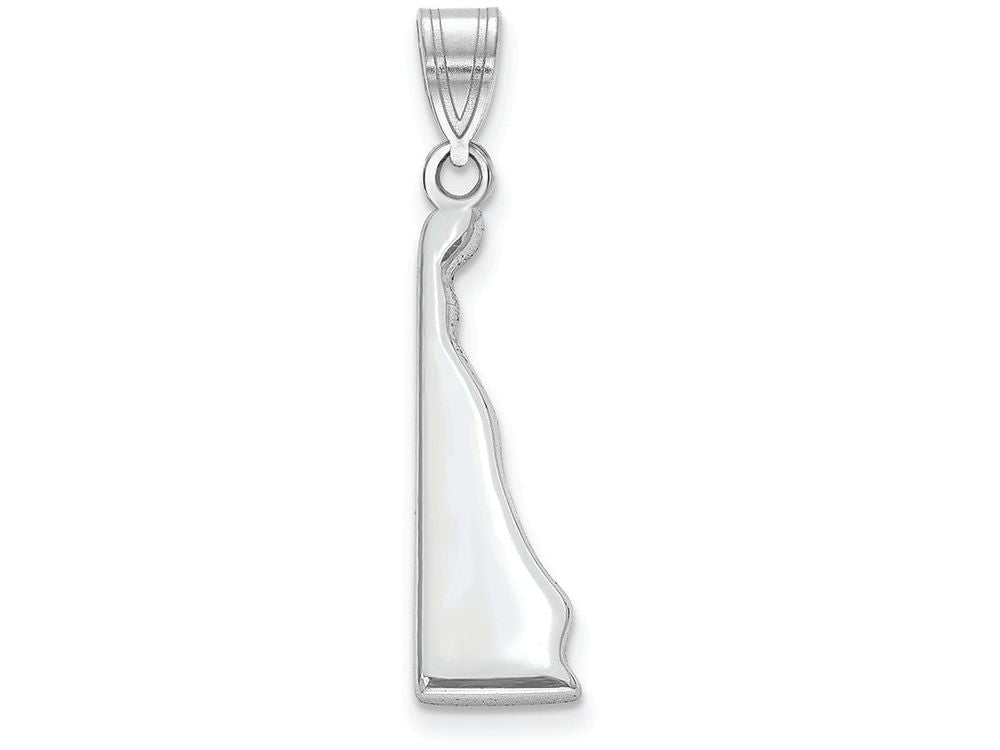 FJC Finejewelers 14k White Gold De State Charm Bail Only
