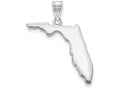 FJC Finejewelers 14k White Gold Fl State Charm Bail Only