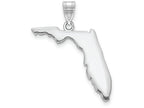 FJC Finejewelers 14k White Gold Fl State Charm Bail Only