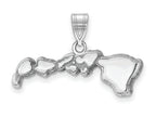 FJC Finejewelers 14k White Gold Hi State Charm Bail Only