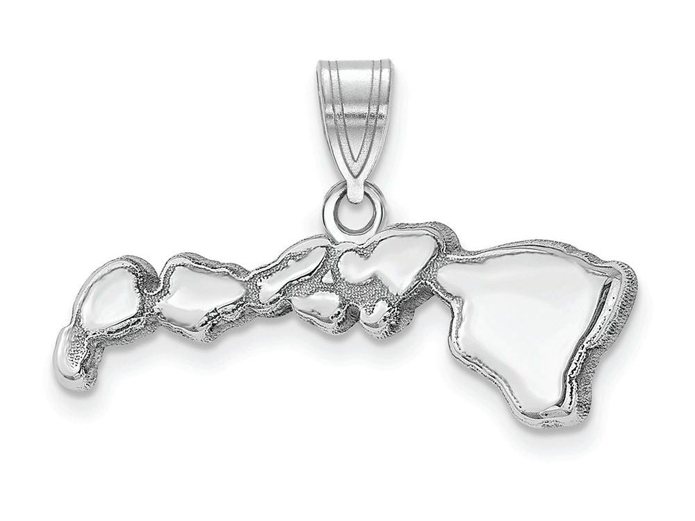 FJC Finejewelers 14k White Gold Hi State Charm Bail Only