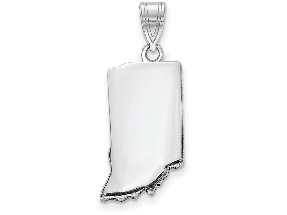FJC Finejewelers 14k White Gold In State Charm Bail Only
