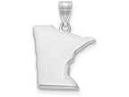 FJC Finejewelers 14k White Gold Mn State Charm Bail Only