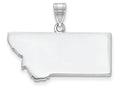FJC Finejewelers 14k White Gold Mt State Charm Bail Only