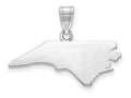 FJC Finejewelers 14k White Gold Nc State Charm Bail Only