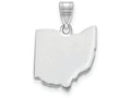 FJC Finejewelers 14k White Gold Oh State Charm Bail Only