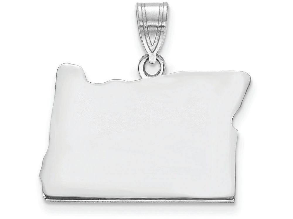 FJC Finejewelers 14k White Gold Or State Charm Bail Only