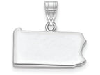 FJC Finejewelers 14k White Gold Pa State Charm Bail Only