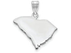 FJC Finejewelers 14k White Gold Sc State Charm Bail Only