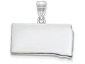 FJC Finejewelers 14k White Gold Sd State Charm Bail Only