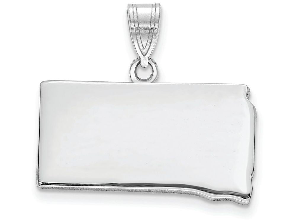 FJC Finejewelers 14k White Gold Sd State Charm Bail Only