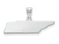 FJC Finejewelers 14k White Gold Tn State Charm Bail Only