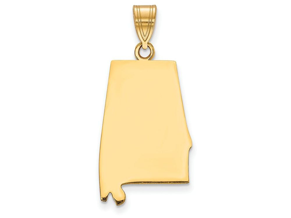 FJC Finejewelers 14k Yellow Gold Al State Charm Bail Only