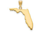 FJC Finejewelers 14k Yellow Gold Fl State Charm Bail Only