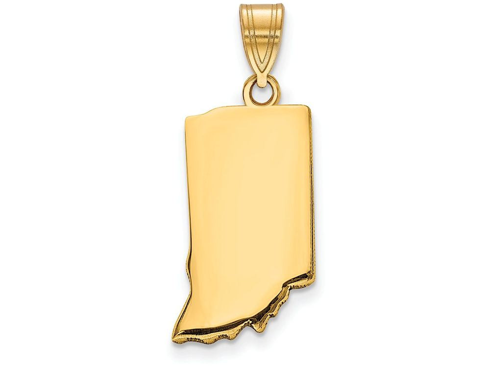 FJC Finejewelers 14k Yellow Gold In State Charm Bail Only