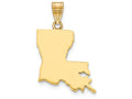 FJC Finejewelers 14k Yellow Gold La State Charm Bail Only