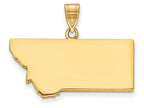 FJC Finejewelers 14k Yellow Gold Mt State Charm Bail Only
