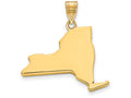 FJC Finejewelers 14k Yellow Gold Ny State Charm Bail Only