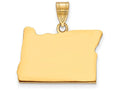 FJC Finejewelers 14k Yellow Gold Or State Charm Bail Only