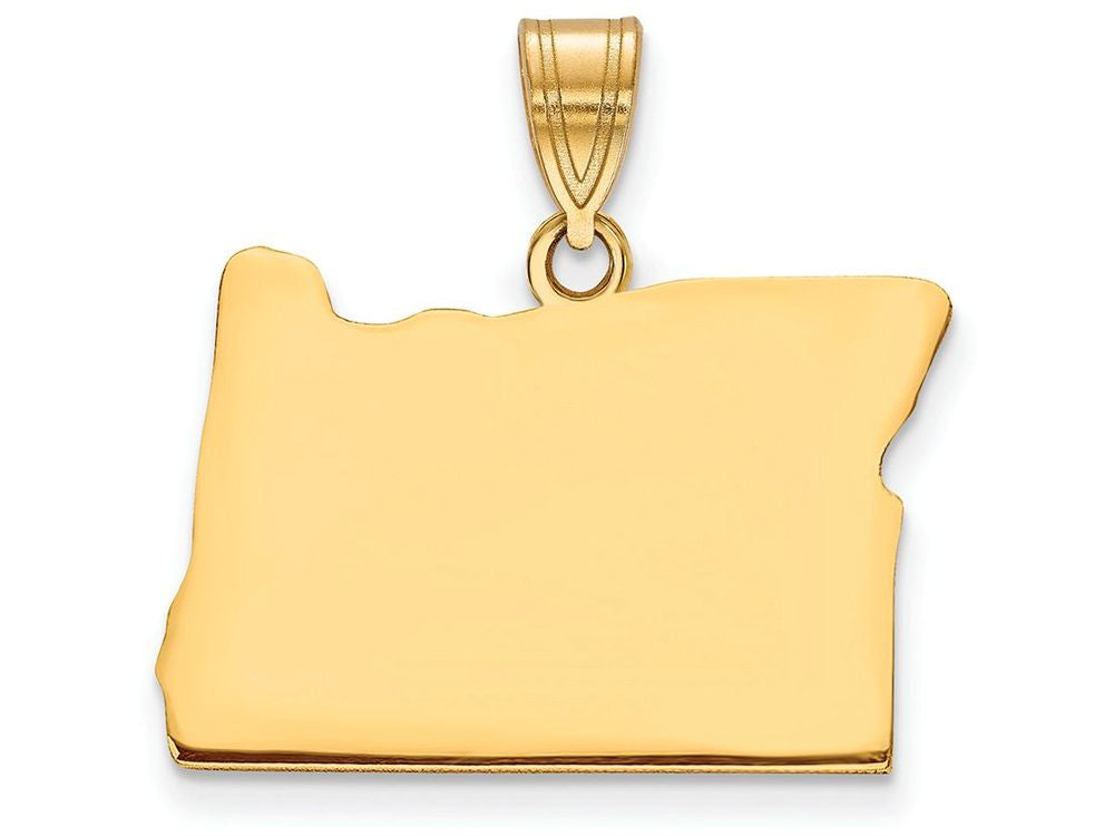FJC Finejewelers 14k Yellow Gold Or State Charm Bail Only