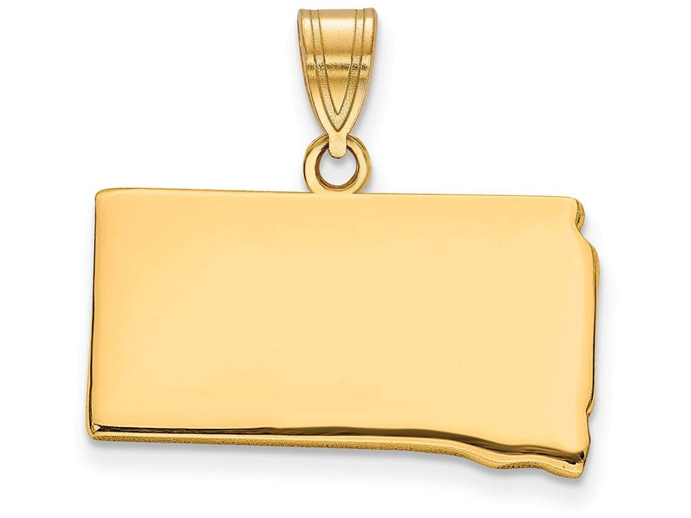 FJC Finejewelers 14k Yellow Gold Sd State Charm Bail Only