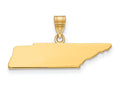 FJC Finejewelers 14k Yellow Gold Tn State Charm Bail Only