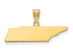 FJC Finejewelers 14k Yellow Gold Tn State Charm Bail Only