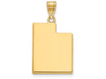 FJC Finejewelers 14k Yellow Gold Ut State Charm Bail Only