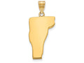 FJC Finejewelers 14k Yellow Gold Vt State Charm Bail Only