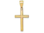 FJC Finejewelers 14k Yellow Gold Solid Cross Charm