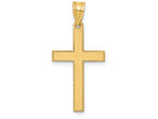 FJC Finejewelers 14k Yellow Gold Florentine Cross Charm