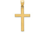 FJC Finejewelers 14k Yellow Gold Florentine Cross Charm