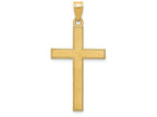 FJC Finejewelers 14k Yellow Gold Florentine Cross Charm