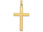 FJC Finejewelers 14k Yellow Gold Florentine Cross Charm