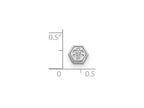 FJC Finejewelers Sterling Silver Non-enameled Attachable Emblem Medical Charm