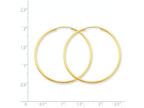 FJC Finejewelers 14k Yellow Gold 1.5mm Polished Round Endless Hoop Earrings