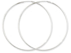 FJC Finejewelers 14k White Gold 1.5mm Polished Endless Hoop Earrings
