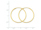 FJC Finejewelers 14k Yellow Gold 1.25mm Endless Hoop Earring