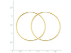 FJC Finejewelers 14k Yellow Gold 1.25mm Endless Hoop Earring
