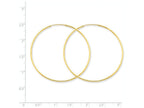 FJC Finejewelers 14k Yellow Gold 1.25mm Endless Hoop Earring