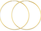 FJC Finejewelers 14k Yellow Gold 1.25mm Endless Hoop Earring