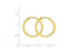 FJC Finejewelers 14k Yellow Gold Non-pierced Hoops Earrings