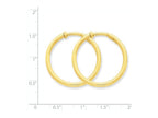 FJC Finejewelers 14k Yellow Gold Non-pierced Hoops Earrings