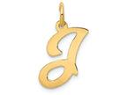 FJC Finejewelers 14k Yellow Gold Die Struck Initial J Charm