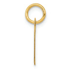 FJC Finejewelers 14k Yellow Gold Small Fancy Script Initial D Charm