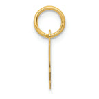 FJC Finejewelers 14k Yellow Gold Small Script Initial A Charm