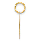 FJC Finejewelers 14k Yellow Gold Medium Script Initial C Charm